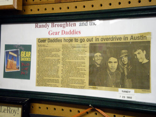 Randy Broughten with The Gear Daddies